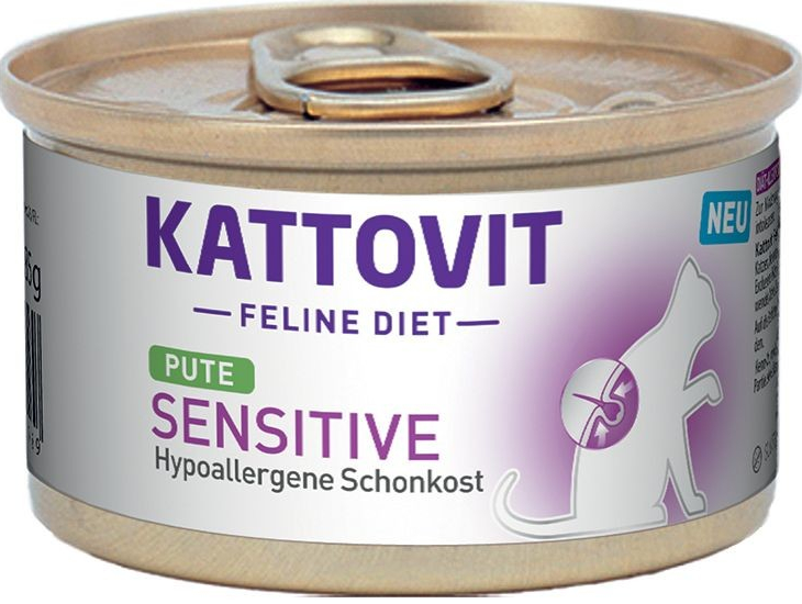 Kattovit Sensitive kuřecí 12 x 85 g