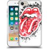 Pouzdro a kryt na mobilní telefon Apple Pouzdro HEAD CASE Apple iPhone 8 The Rolling Stones - Inkoustový Jazýček