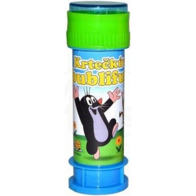 Wiky Bublifuk 50ml s hrkavkou Krtek 11cm – Zboží Dáma