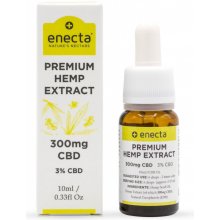 Enecta CBD Konopný olej 3% 300 mg 10 ml