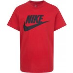 Nike Nike nkb futura ss tee8U7065-U10 červená – Zboží Dáma