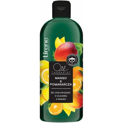 Lirene Oil Therapist Mango & Orange sprchový gel s mangovým olejem 400 ml