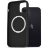 Pouzdro a kryt na mobilní telefon Apple AlzaGuard Silicone Case Compatible with Magsafe iPhone 12 Mini černé