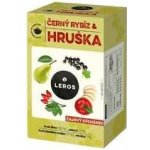 Leros Čajový dýchánek černý rybíz & hruška 20 x 2,5 g – Hledejceny.cz