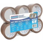 DONAU Lepicí páska 48 mm x 66 m hnědá – Zboží Živě