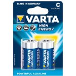 VARTA ALKALINE HighEnergy C 2ks 4914121412 – Hledejceny.cz