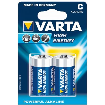 VARTA ALKALINE HighEnergy C 2ks 4914121412 – Zbozi.Blesk.cz