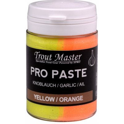 SPRO obalovací těsto Trout Master Pro Paste 60g Yellow/Orange – Zbozi.Blesk.cz