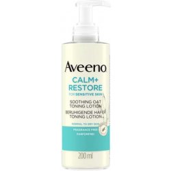 Aveeno Calm + Restore Soothing Oat Toning Lotion zklidňující pleťové tonikum 200 ml