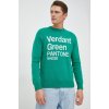 Pánský rolák United Colors of Benetton pánský svetr z vlněné směsi zelená