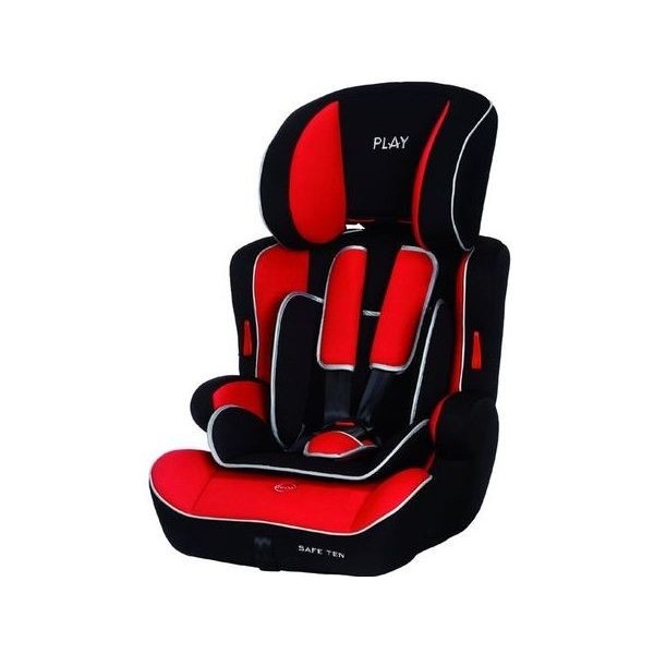 Autosedačka Play Safe Ten 2015 red/black