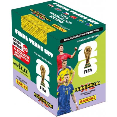Panini FIFA WORLD CUP 2026 - ADRENALYN - FINAL TEAMS SET – Zboží Mobilmania
