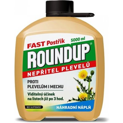 ROUNDUP Herbicid FAST náhradní náplň bez glyfosátu 5 l – Sleviste.cz
