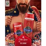 Old Spice Captain deostick 50 ml + sprchový gel 250 ml dárková sada – Zboží Mobilmania