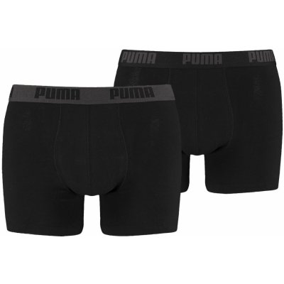 Puma Boxer Black černé 2 Pack – Zboží Dáma