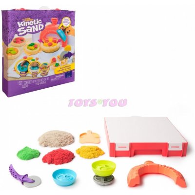 Kinetic Sand Výroba Pizzy – Zboží Dáma