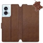 Mobiwear Motorola Edge 50 Fusion Hnědé L_BRS – Zboží Živě