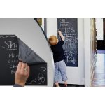 TFY STK1 Samolepící papírová tabule s křídami černá 45 x 200 cm – Sleviste.cz
