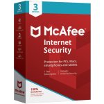 McAfee Internet Security 3 lic. 1 rok (MCAISS003U1N) – Hledejceny.cz
