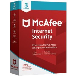 McAfee Internet Security 3 lic. 1 rok (MCAISS003U1N)