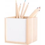 Stojan na psací potřeby dřevěný sublimace termotransfer – Zboží Dáma