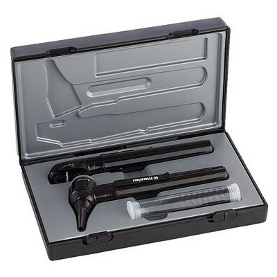 Riester Otoskop/oftalmoskop e-scope ® F.O. LED 3.7 V, černý, kazeta – Sleviste.cz