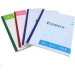 Comix C4508 poznámkový blok červená B5 – Zboží Mobilmania