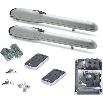 NICE WINGO2024 KIT - sada wingokit s pohony wingo pro dvoukřídlou bránu do 4m – Sleviste.cz