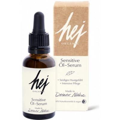 Hej Organic vyživující olej pro citlivou pleť 30 ml – Zboží Mobilmania