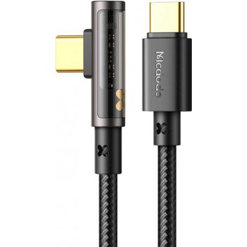 Mcdodo CA-3401 USB to USB-C Prism 90 stupňů, 100 W, 1,8m, černý