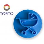 TVOŘÍTKO Kočárek Rozměr: 6 cm, + Vykrajovátko: Ano – Hledejceny.cz