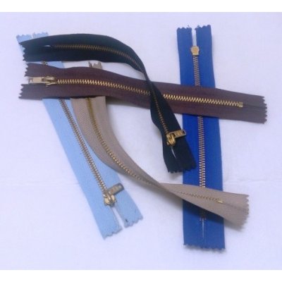 Zip mosazný 8 cm – Hledejceny.cz