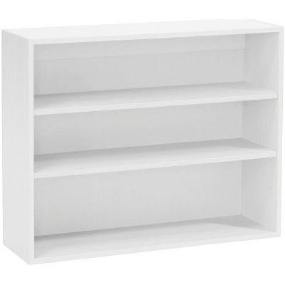 Nástěnná knihovna THEO, 800x1000x300 mm, bílá – Zboží Dáma