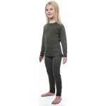 Sensor Merino Air Set dětský triko dl.rukáv + spodky olive green – Zboží Mobilmania