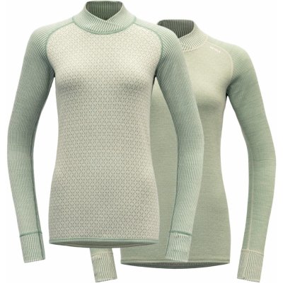 Devold Kvitegga Merino 230 Cross Neck bílá – Zboží Mobilmania