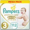 Plenky Pampers Premium Care Pants 3 112 ks