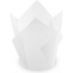 Wimex košíčky Tulip bílé 100ks 50x85mm – Hledejceny.cz