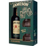 Jameson whisky 40% 0,7 l (dárkové balení 2 sklenice) – Hledejceny.cz