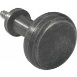 SCHÖRGHOFER okenní knopka AIST - zakryté šrouby, 25 mm, železo kartáčované – Sleviste.cz