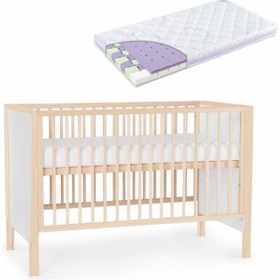 Nanna Emma 120 x 60 White/Natural – Zboží Mobilmania