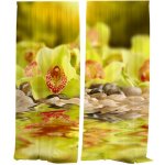 IMPAR Závěsy Zelená orchidej (Rozměr : 140x250, Materiál: Interlock) – Hledejceny.cz