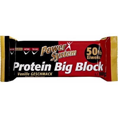 Power System Protein BIG Block 50% 100g – Hledejceny.cz