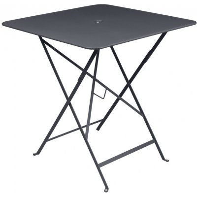 Fermob Bistro 71 x 71 cm Antracitový kovový skládací stůl – Hledejceny.cz