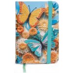 Argus Zápisník s barevnou ořízkou 7,5 x 10,5 cm 1404-0002 – Zboží Mobilmania