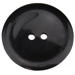 Pro Háčkování Knoflík kulatý plast 25 mm, černý – Hledejceny.cz