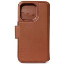 Pouzdro a kryt na mobilní telefon Pouzdro Decoded Leather Detachable Wallet, tan - iPhone 15 Pro