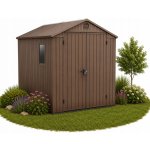 Keter Darwin 6 x 8 hnědý 249362 – Sleviste.cz