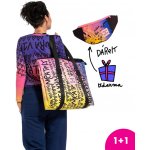 Meatfly plážová taška X Pura Vida Skye Beach Bag 2023 Peach Flowers – Hledejceny.cz