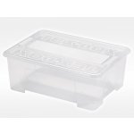 Heidrun box úložný s víkem 28 x 18,5 x 14 cm plast – Hledejceny.cz