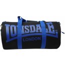 Lonsdale Barrelbag black Blue